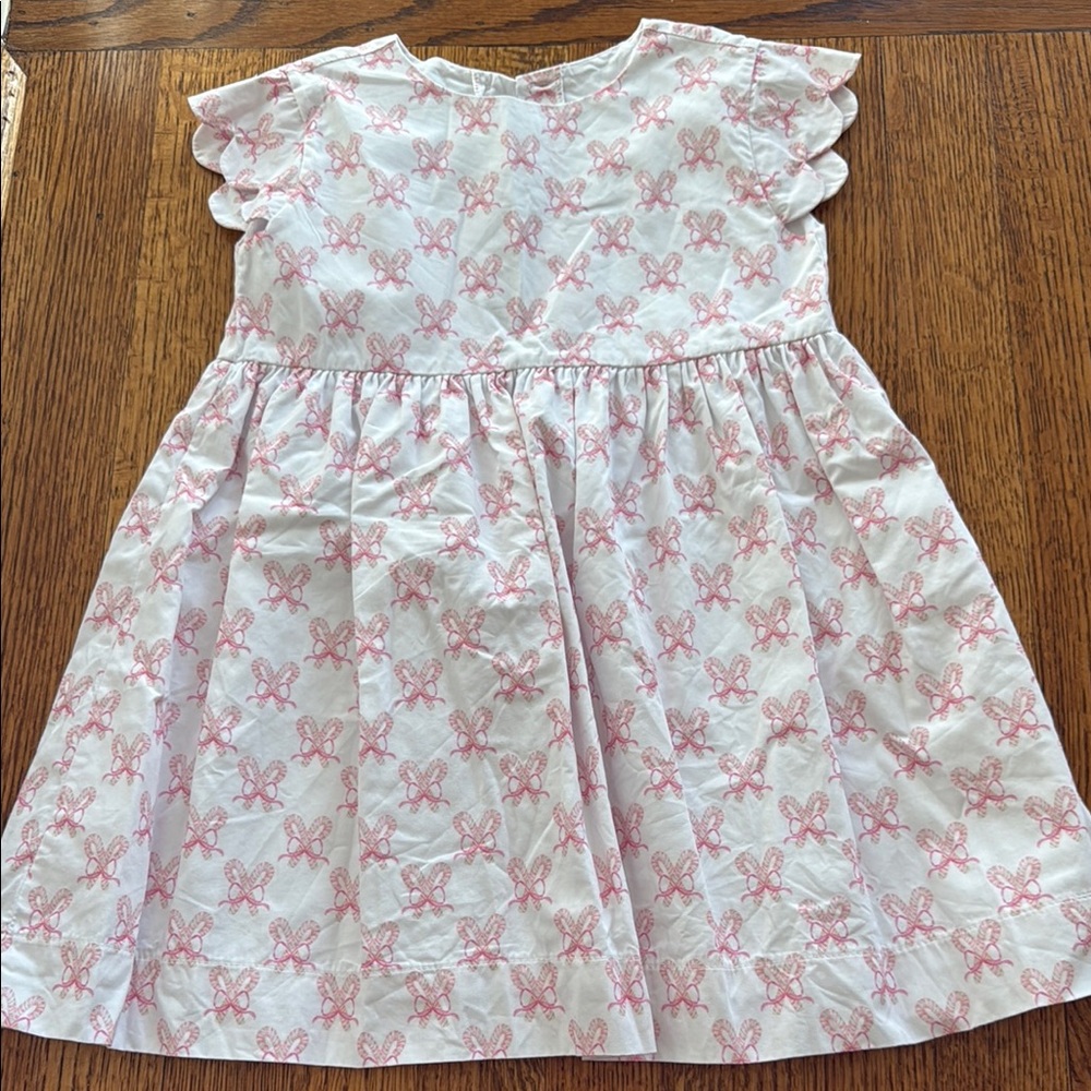 James and Lottie Candy Cane Dress